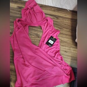 Colosseum Athletics Pink Athletic Top NWT SZ L